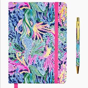 SOLD-New! Lilly Pulitzer Journal with Pen